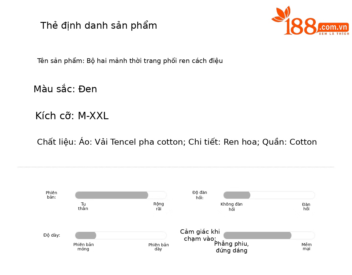 Bộ quần áo nữ mùa hè 2026 áo thun rộng phối quần ống rộng cạp cao hai mảnh — màu đen chi tiết 11