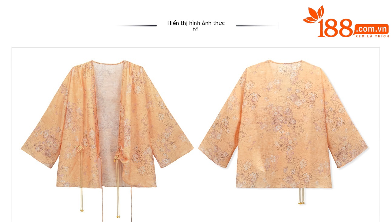 Bộ đồ bộ nữ phong cách Trung Hoa mới, áo rộng quần ống rộng họa tiết jacquard, form suông thoải mái — Trang chủ, bộ đồ, Quần dài chi tiết 12