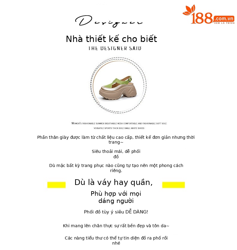 Sandal nữ đế dày mũi bít phong cách La Mã — M2897 xanh lá, M2897 bạc, M2897 màu mơ, M2897 màu da báo chi tiết 4