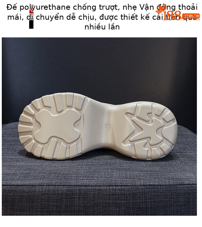 Sandal nữ đế dày mũi bít phong cách La Mã — M2897 xanh lá, M2897 bạc, M2897 màu mơ, M2897 màu da báo chi tiết 9