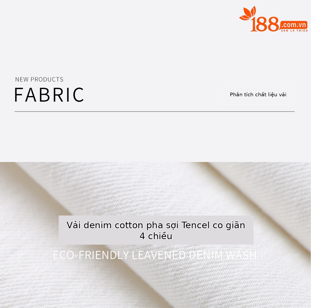 Quần jean nữ cạp cao ống rộng vải lụa cotton co giãn bốn chiều mỏng nhẹ mùa hè — màu trắng chi tiết 10