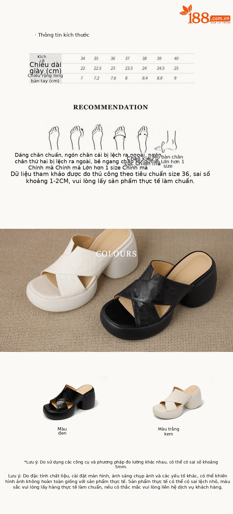 Sandal cao gót nữ quai chéo hở mũi đế platform đế dày gót 9 cm — màu đen, màu trắng ngà chi tiết 3