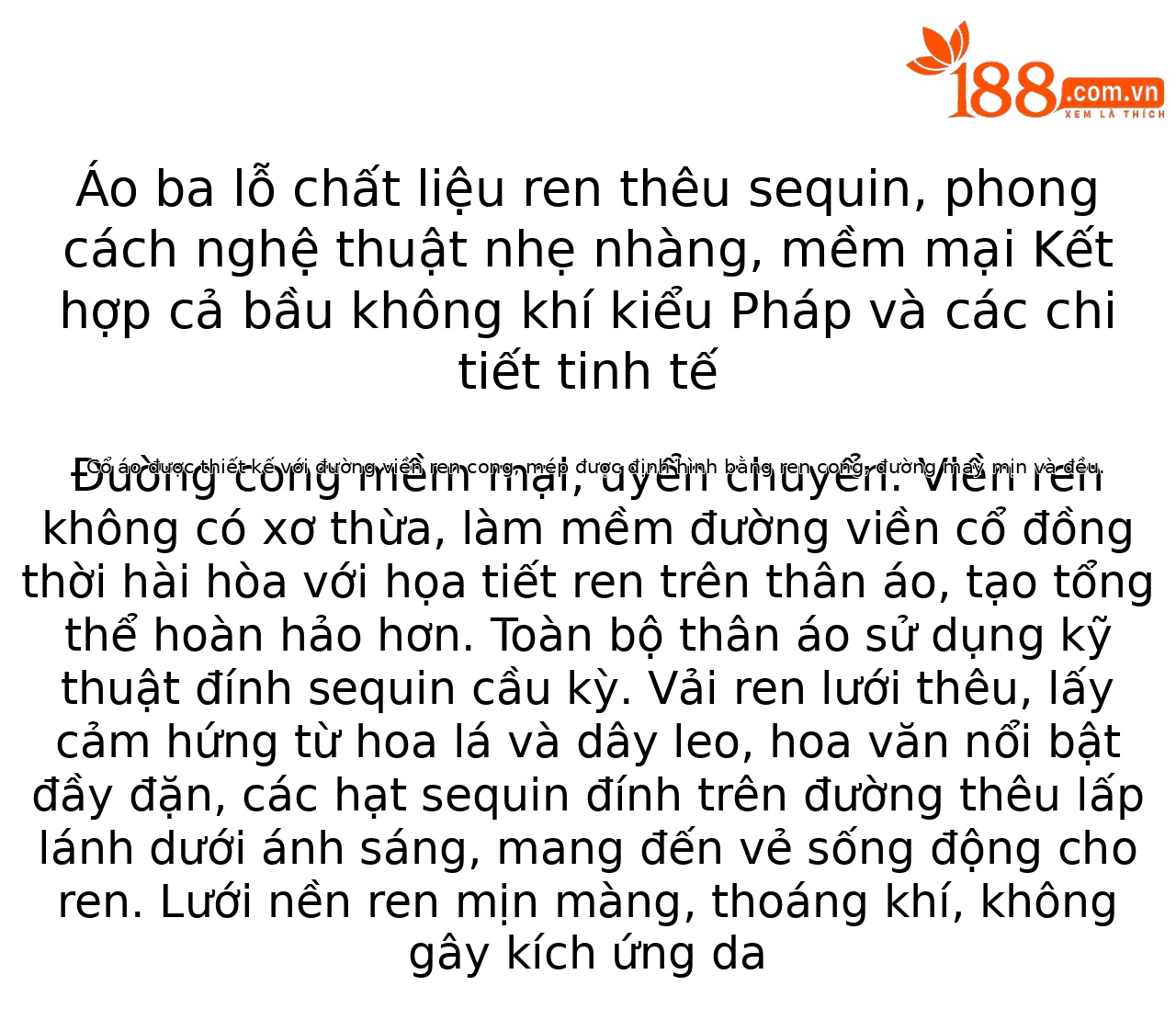 Áo hai dây ren thêu sequin cổ tây không tay mùa hè — màu mơ chi tiết 3