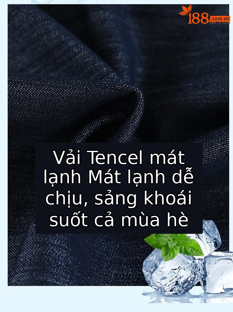 Quần short jean nữ lưng cao ống rộng gấu cuộn — màu đen chi tiết 10