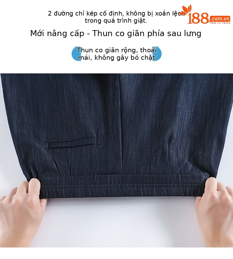 Quần short jean nữ lưng cao ống rộng gấu cuộn — màu đen chi tiết 19
