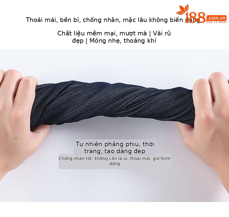 Quần short jean nữ lưng cao ống rộng gấu cuộn — màu đen chi tiết 20