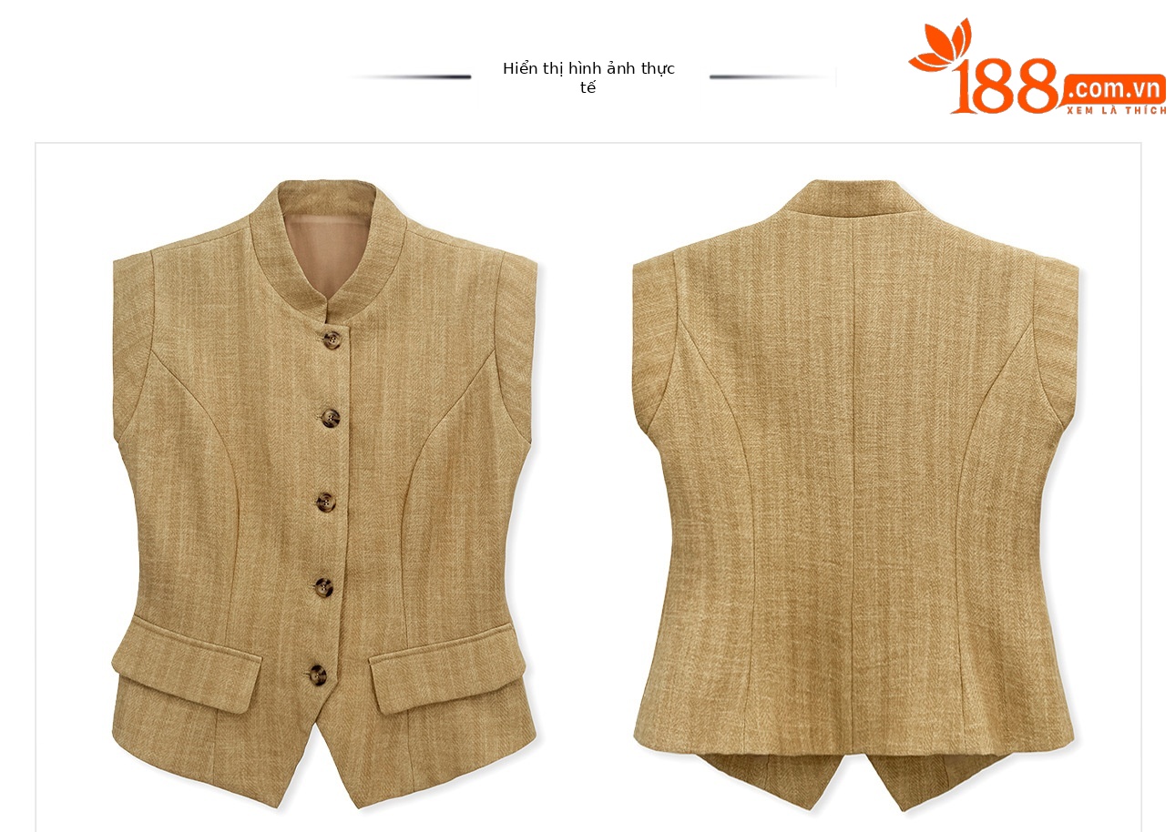 Bộ vest không tay quần dài phong cách tân cổ điển cao cấp 2026 — bộ đồ, Trang chủ, Quần dài chi tiết 1