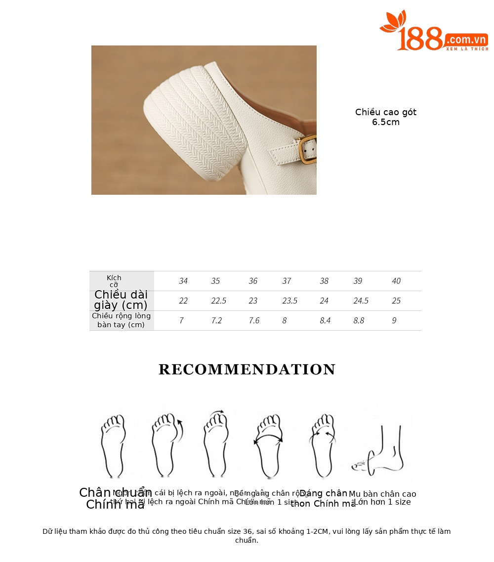 Sandal cao gót nữ mũi hở đế dày da cừu kiểu dệt lỗ — màu trắng ngà chi tiết 4