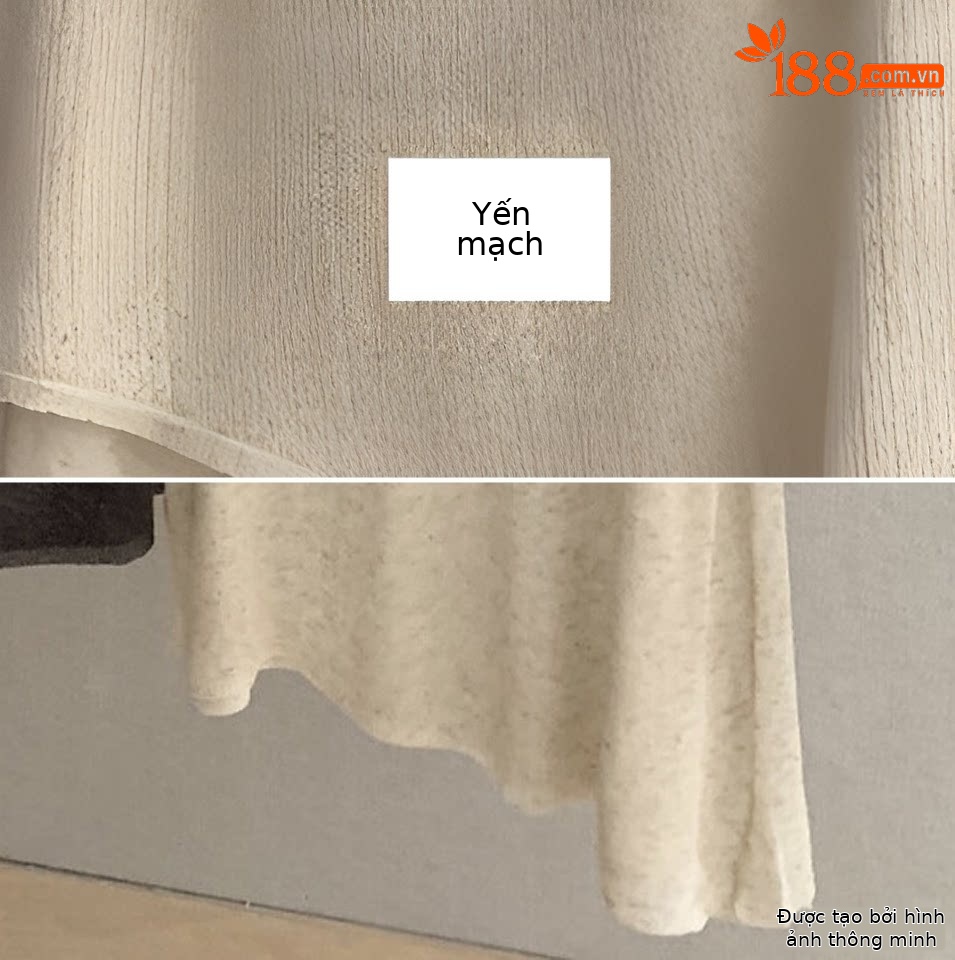 Chân váy chữ A nữ cạp cao phối ren lưới xuyên thấu dáng dài bất đối xứng — Xám cacbon, yến mạch chi tiết 9