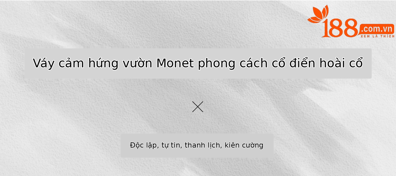 Đầm suông nữ midi dệt satin thêu jacquard tay ngắn — xanh lam chi tiết 1