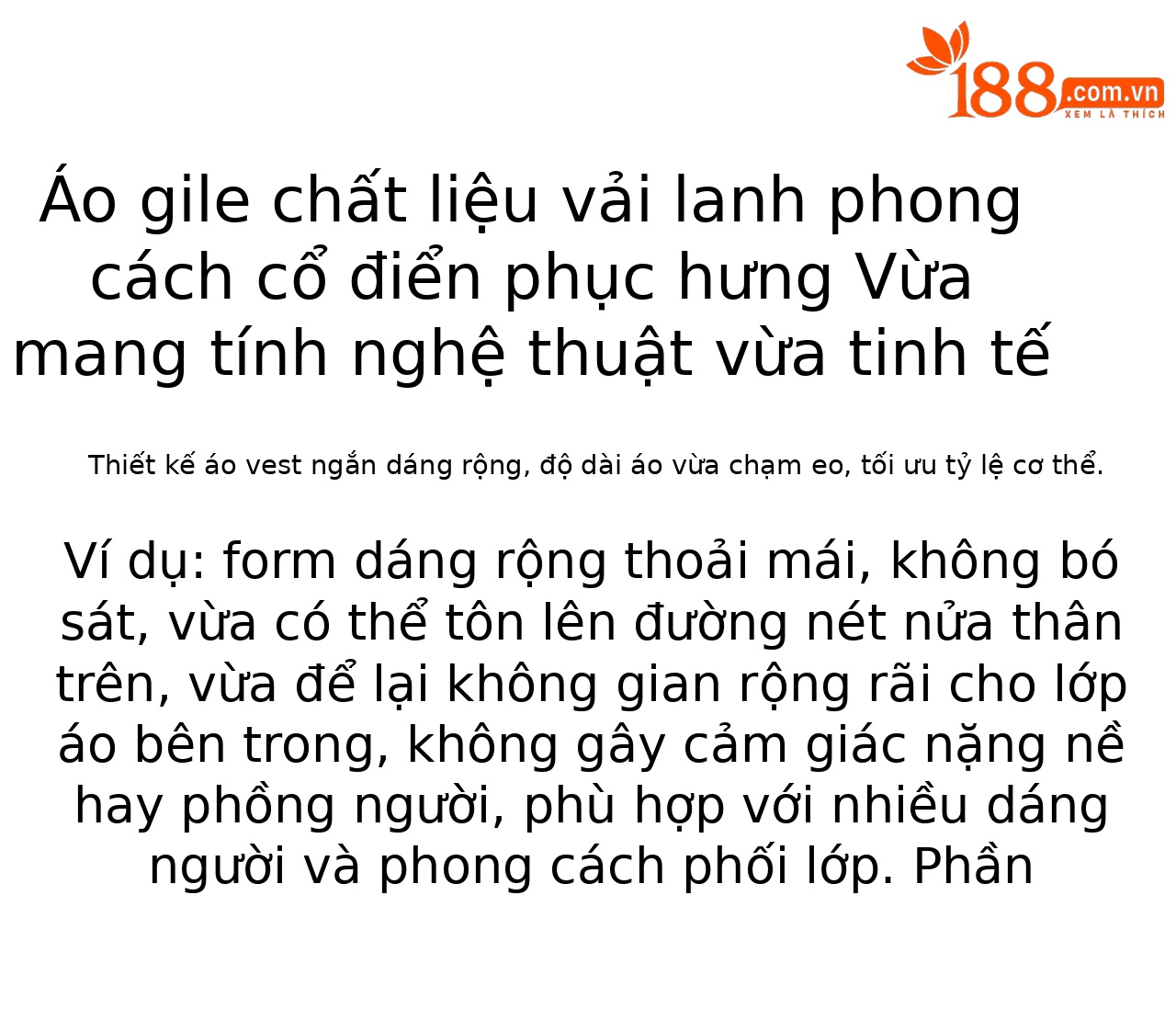 Áo khoác gile không tay cổ chữ V phối lớp phong cách cổ điển chất liệu vải lanh pha sợi Tencel — Màu cà phê chi tiết 3