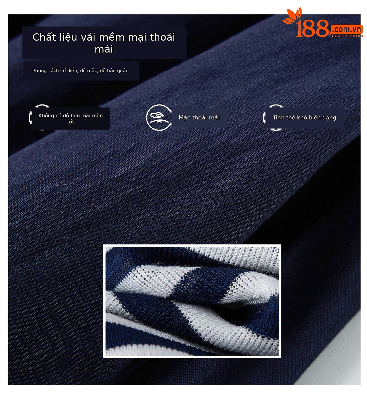 Bộ váy hai mảnh tay ngắn sọc kẻ kết hợp chân váy denim mùa hè 2026 — Màu ảnh chi tiết 11