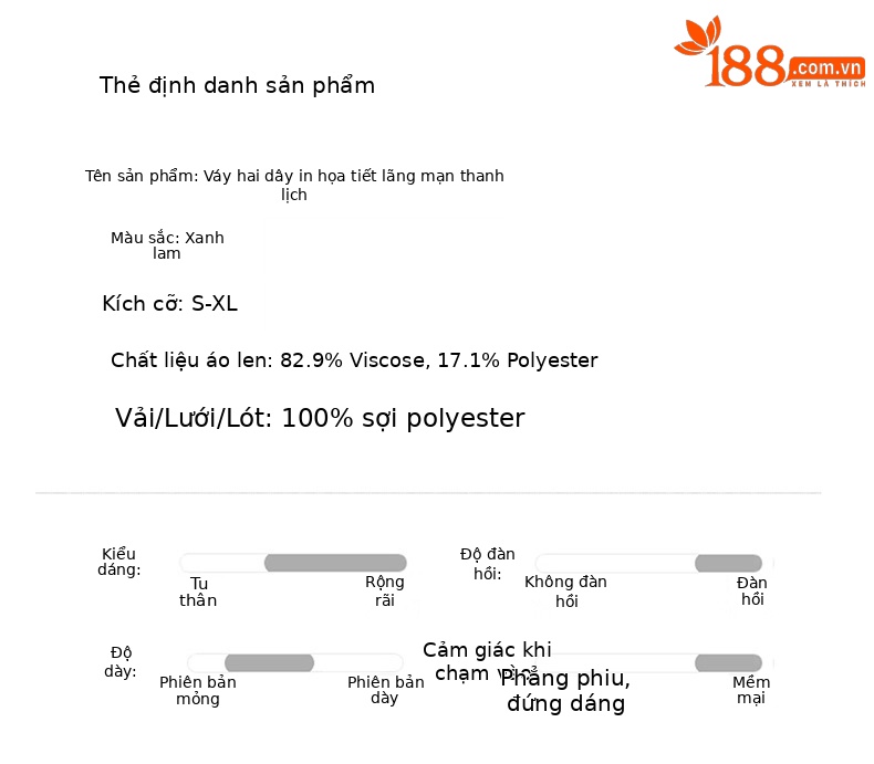 Bộ váy hai mảnh không tay thắt eo áo phối chân váy hoa nhí đi biển — xanh lam chi tiết 9