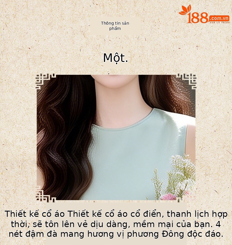 Set váy hai mảnh gồm áo không tay phối chân váy midi thắt eo — xanh lá cây chi tiết 15