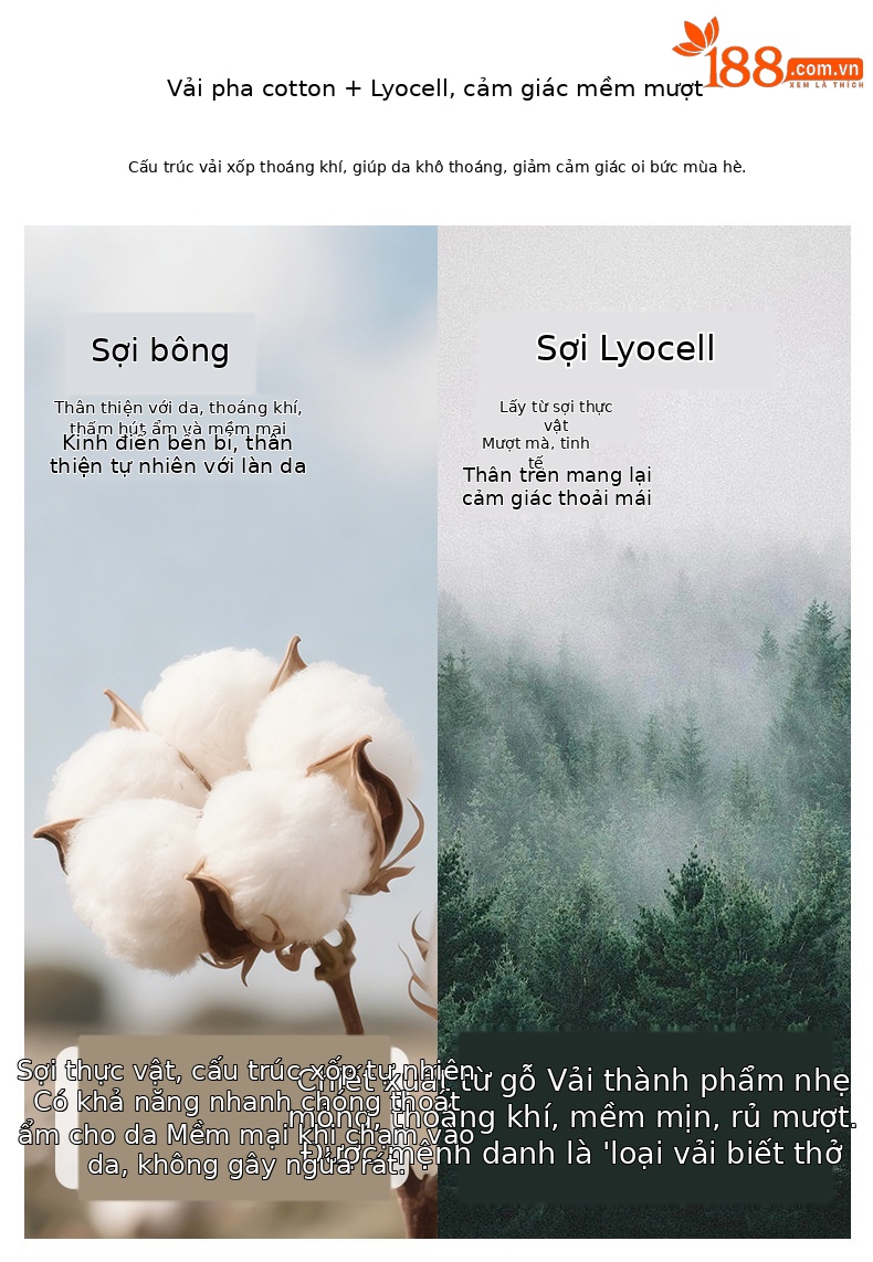 Quần jean nữ cao eo ống rộng dáng suông, chất liệu cotton pha tơ tằm thoáng mát, dài 103 cm — Thông thường - chiều dài quần khoảng 103cm chi tiết 4