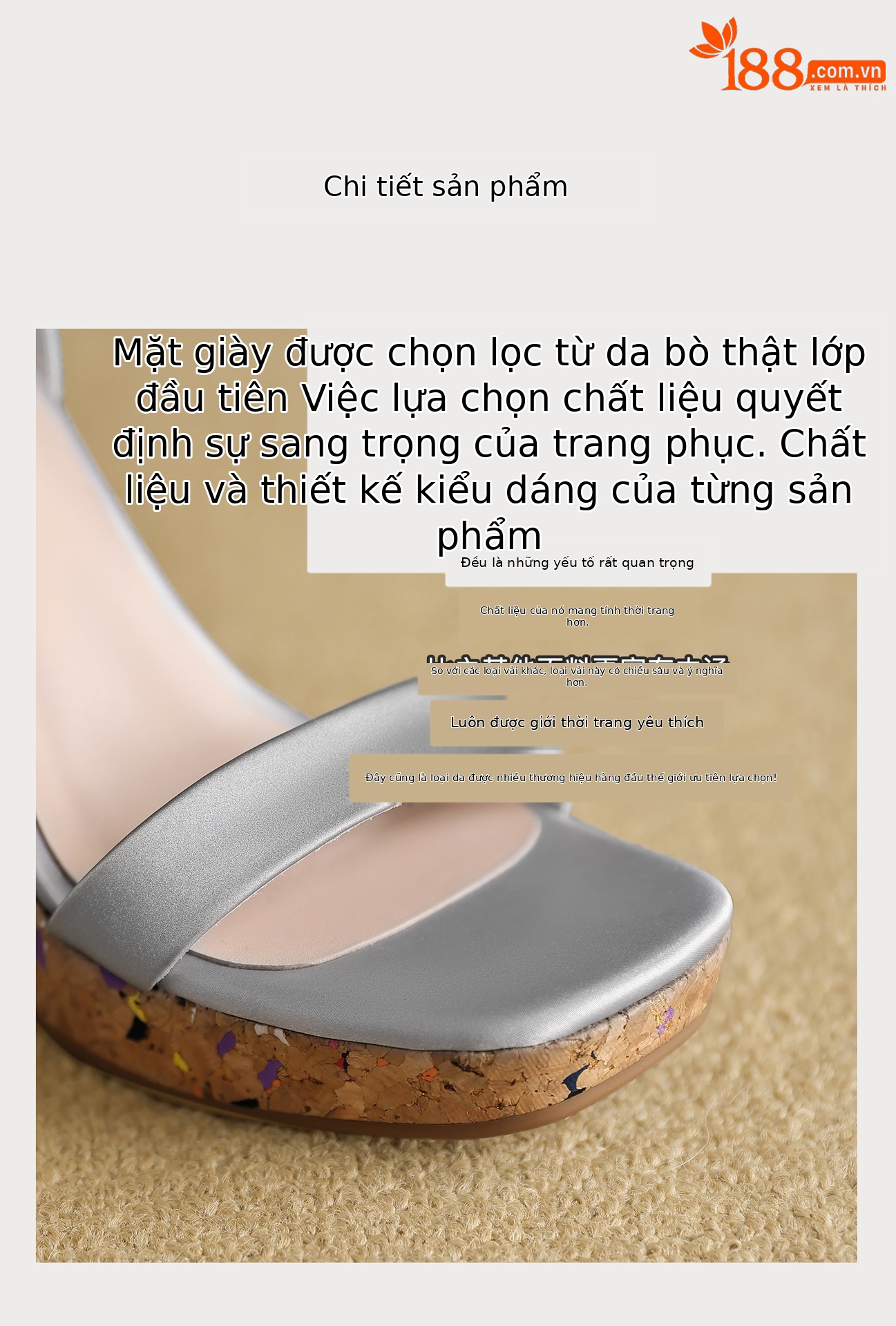 Sandal cao gót nữ quai ngang hở mũi đế xuồng gót 9 cm — màu đen, bạc chi tiết 6