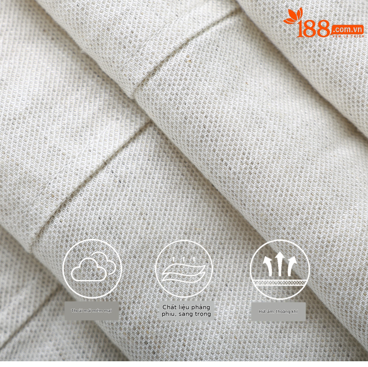 Quần culottes nữ ống rộng chất liệu linen phối dây rút cạp — màu sắc chi tiết 4