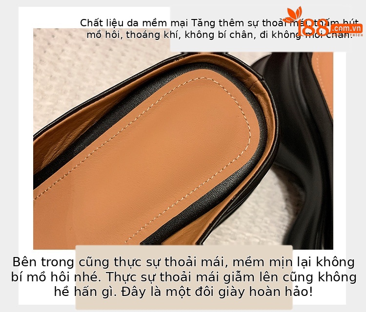 Dép sandal xỏ ngón đế bệt nữ phong cách trẻ trung, mũi hở, đế dày êm chân — màu đen, màu trắng ngà, bạc chi tiết 11