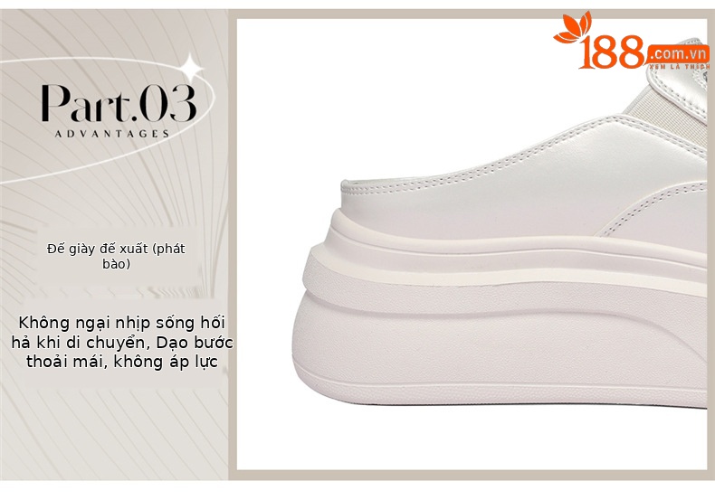 Dép sandal nữ đế dày mũi trùm lưới thoáng khí phong cách tăng chiều cao — 6153 Trắng, 6153 Vàng chi tiết 8