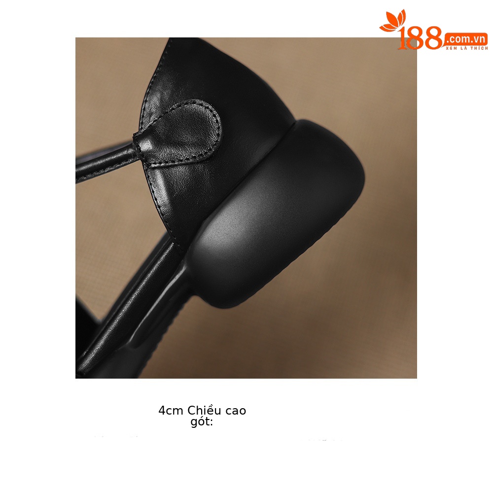 Sandal nữ quai chữ T đế dày, dán Magic Stig, form rộng thoải mái — màu nâu chi tiết 22
