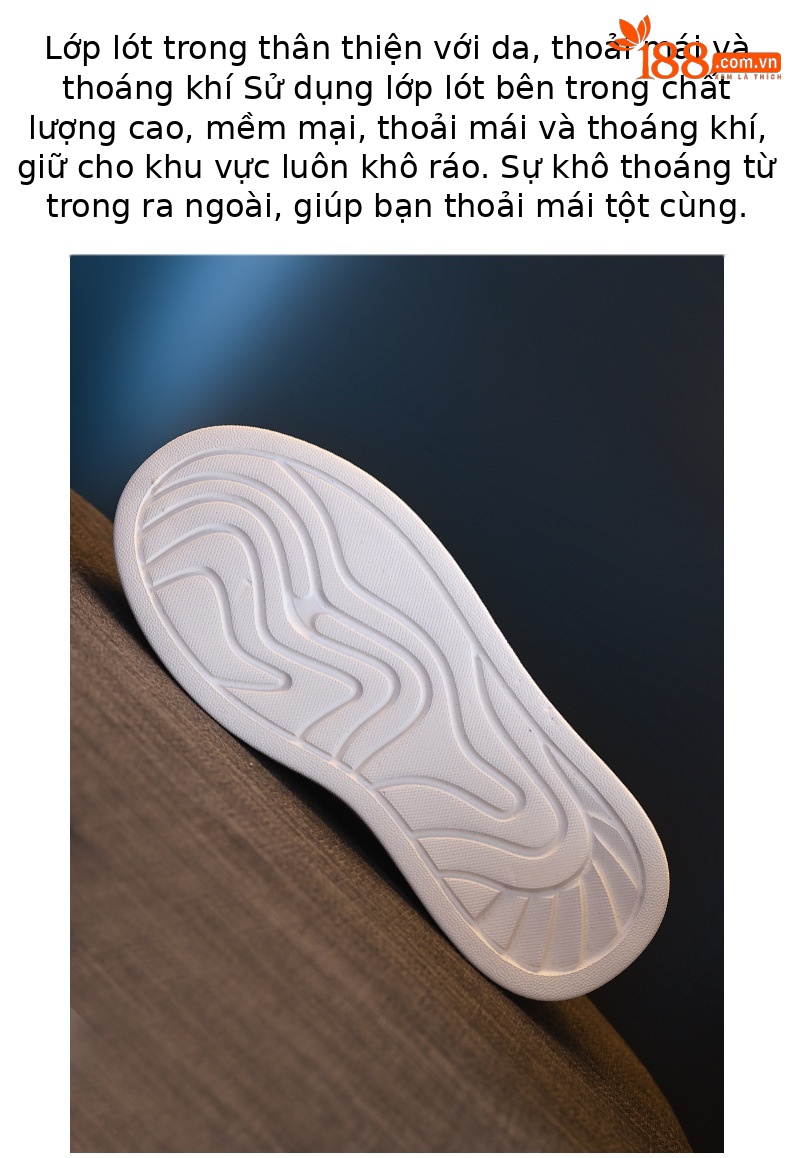 Giày sneaker nữ đế dày tăng chiều cao lưới thoáng khí phong cách thể thao — màu trắng chi tiết 7