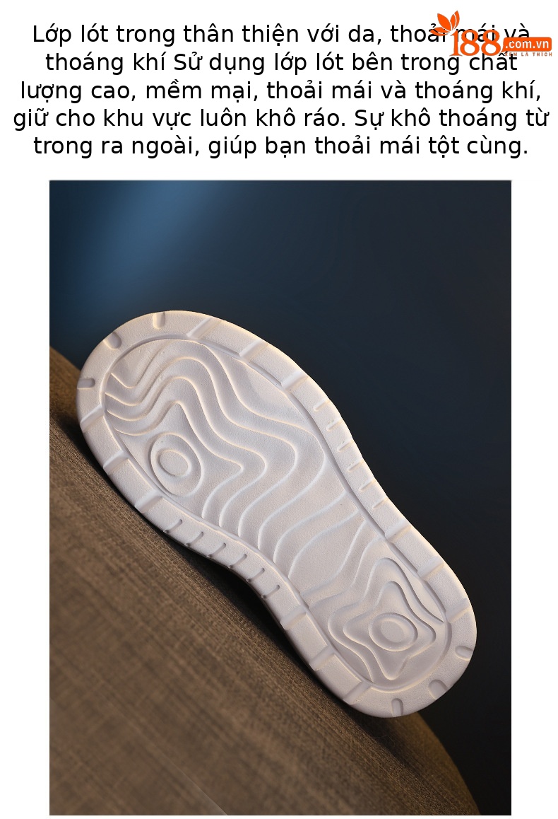 Giày sneaker nữ đế dày tăng chiều cao, phối đá rhinestone trắng, phong cách thể thao — màu trắng chi tiết 9