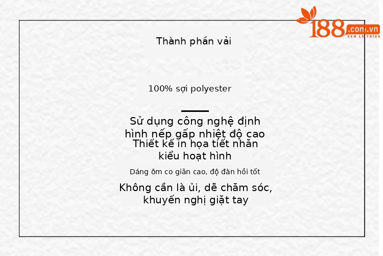 Áo thun nữ cổ tròn tay ngắn in họa tiết hoạt hình, chất liệu co giãn nhẹ, thiết kế xếp ly tạo điểm nhấn — Tím nhạt, màu hồng, màu xanh đậu, màu vàng chi tiết 2