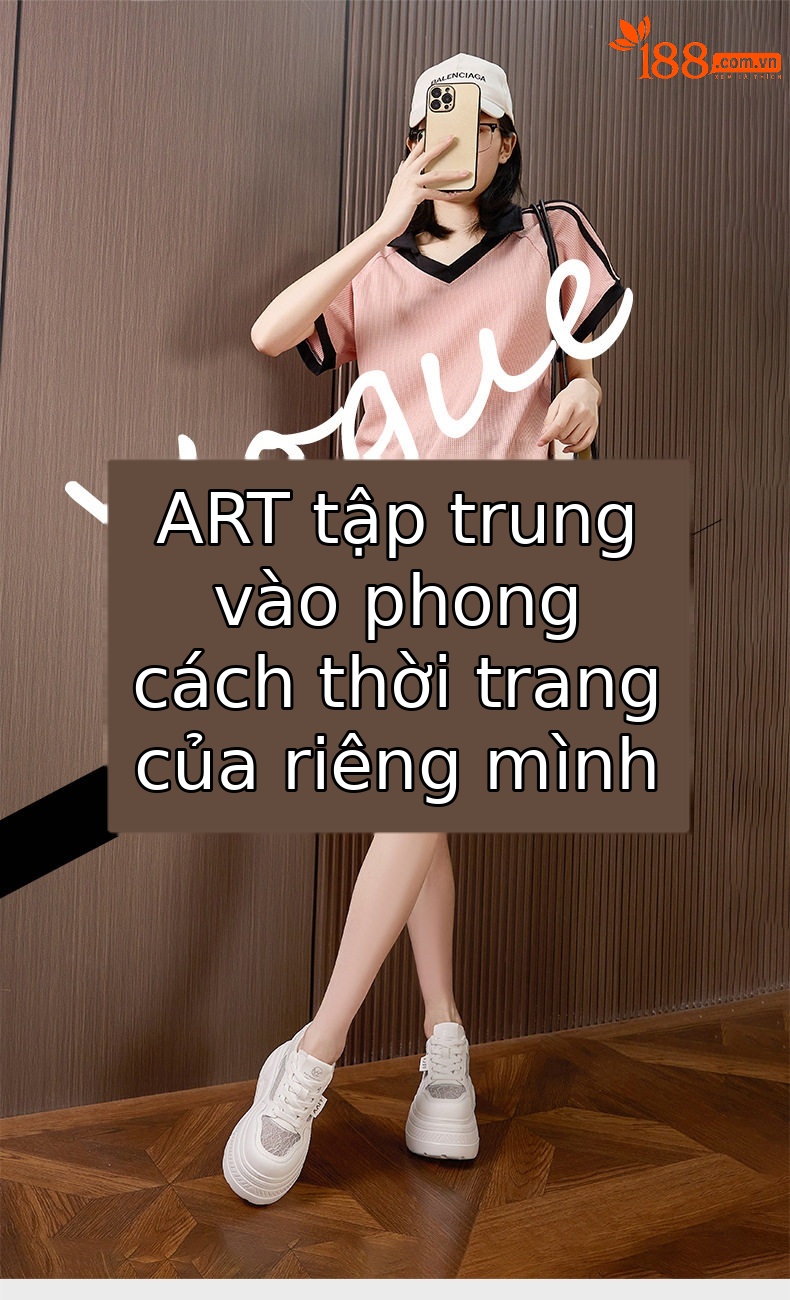 Giày platform nữ đế xuồng trắng thoáng khí, gót siêu cao 8 cm, mũi tròn, dây buộc phía trước — Xanh dương, Hồng, Xám, Trắng chi tiết 1