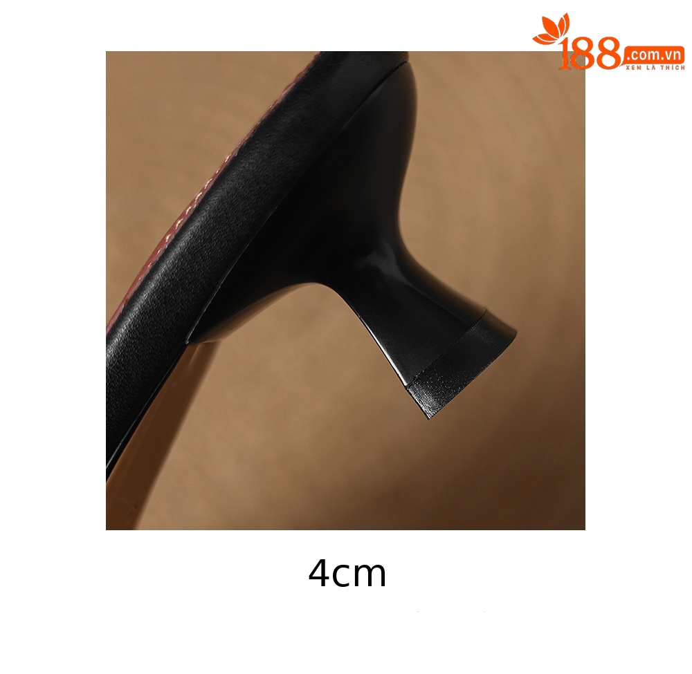 Sandal peep toe nữ gót vuông phong cách Hàn Quốc, quai ngang đơn giản, cỡ 34–42 — đen chi tiết 21