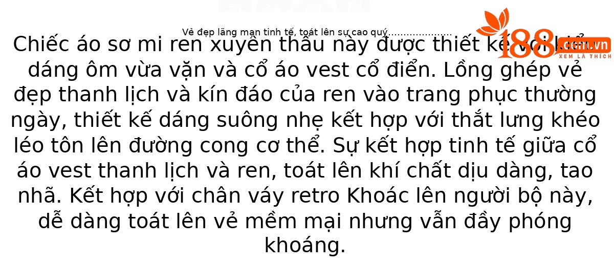 Bộ hai mảnh sơ mi ren cổ bẻ và chân váy midi nữ mùa hè 2026 — màu mơ chi tiết 2