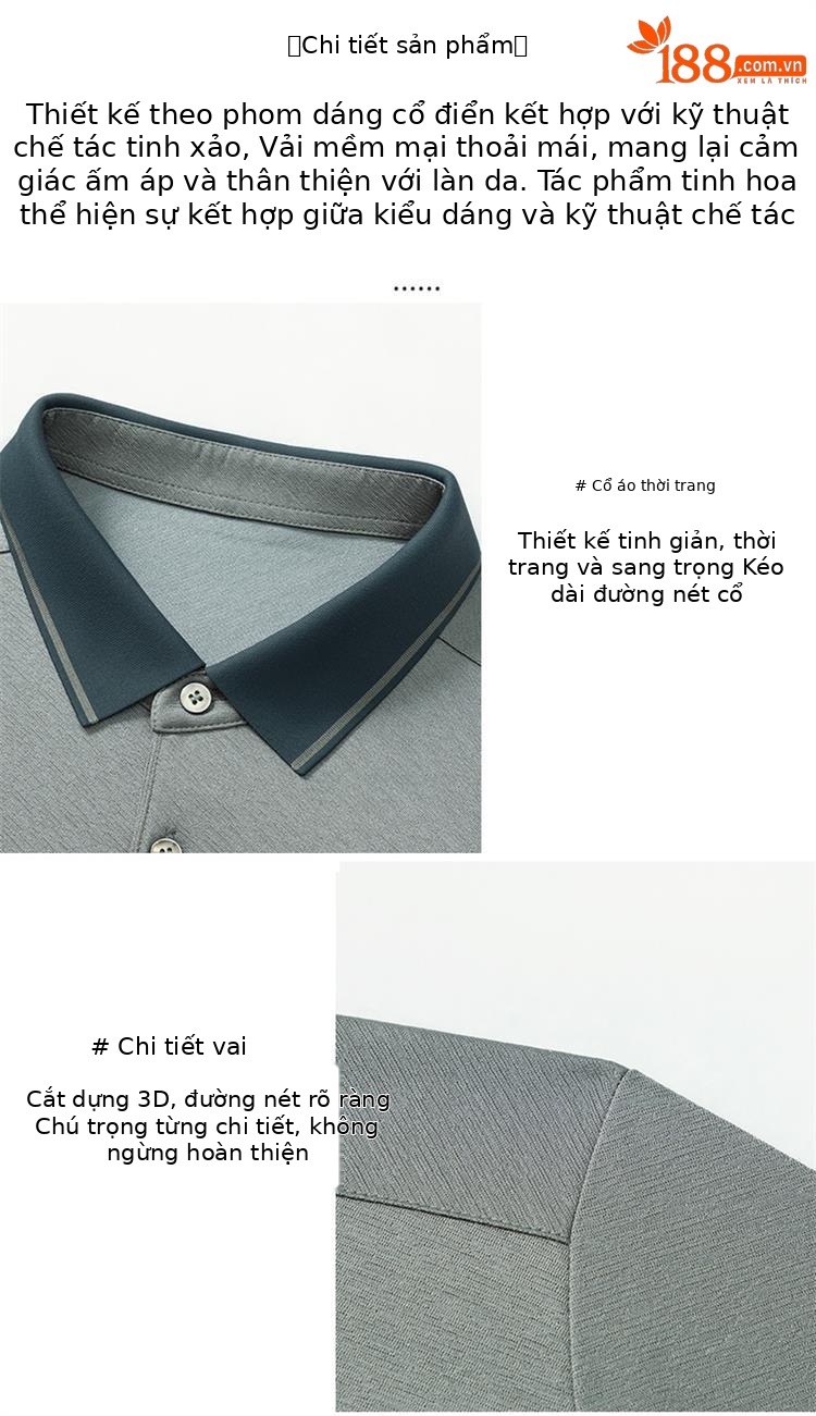 Áo thun lụa tơ tằm cao cấp cổ tròn tay ngắn mùa hè — Trắng 9681 chi tiết 7