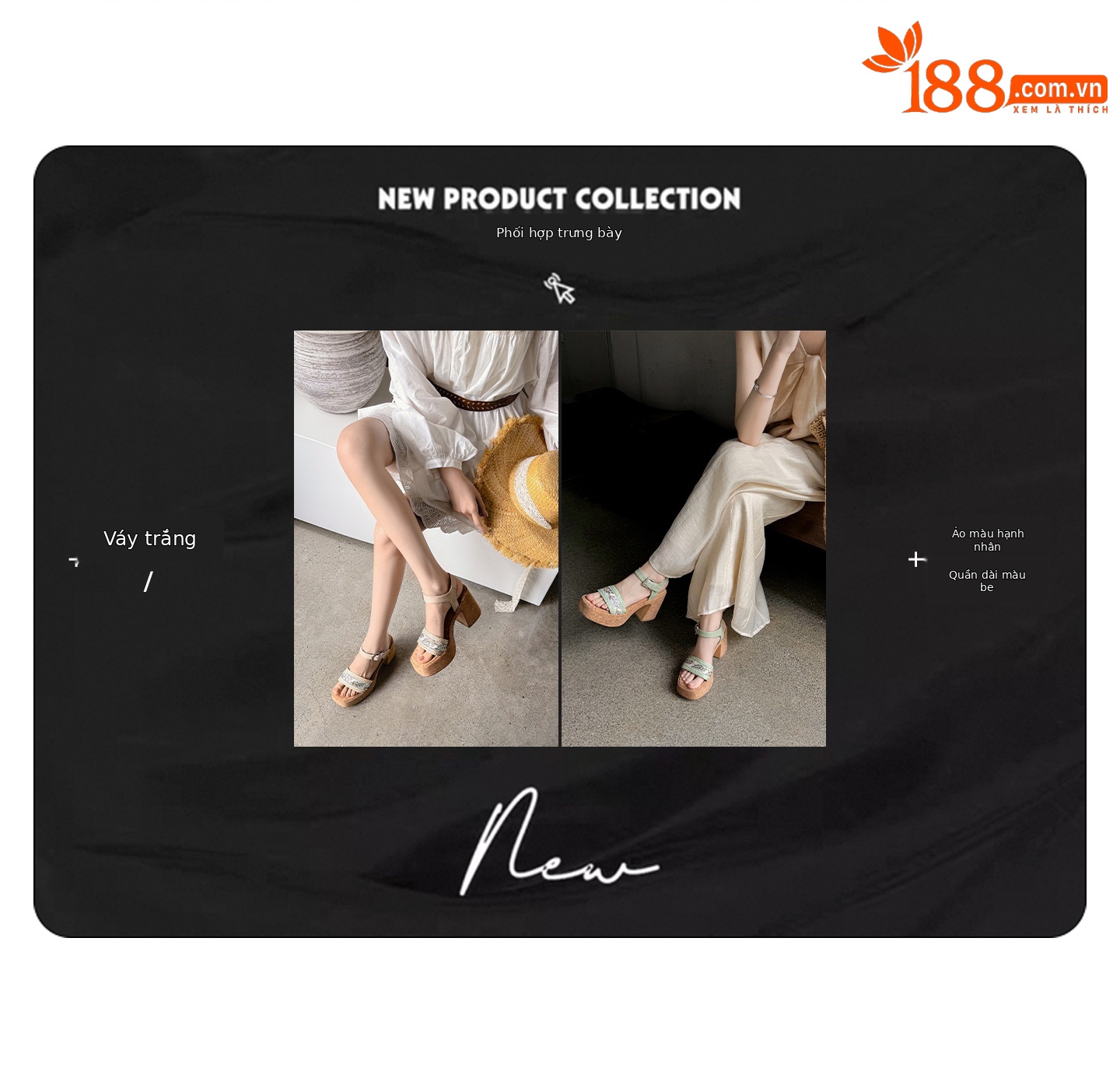 Sandal cao gót nữ mũi vuông phong cách Pháp, quai đan kiểu La Mã, gót 9 cm — xanh lá cây, màu mơ chi tiết 2