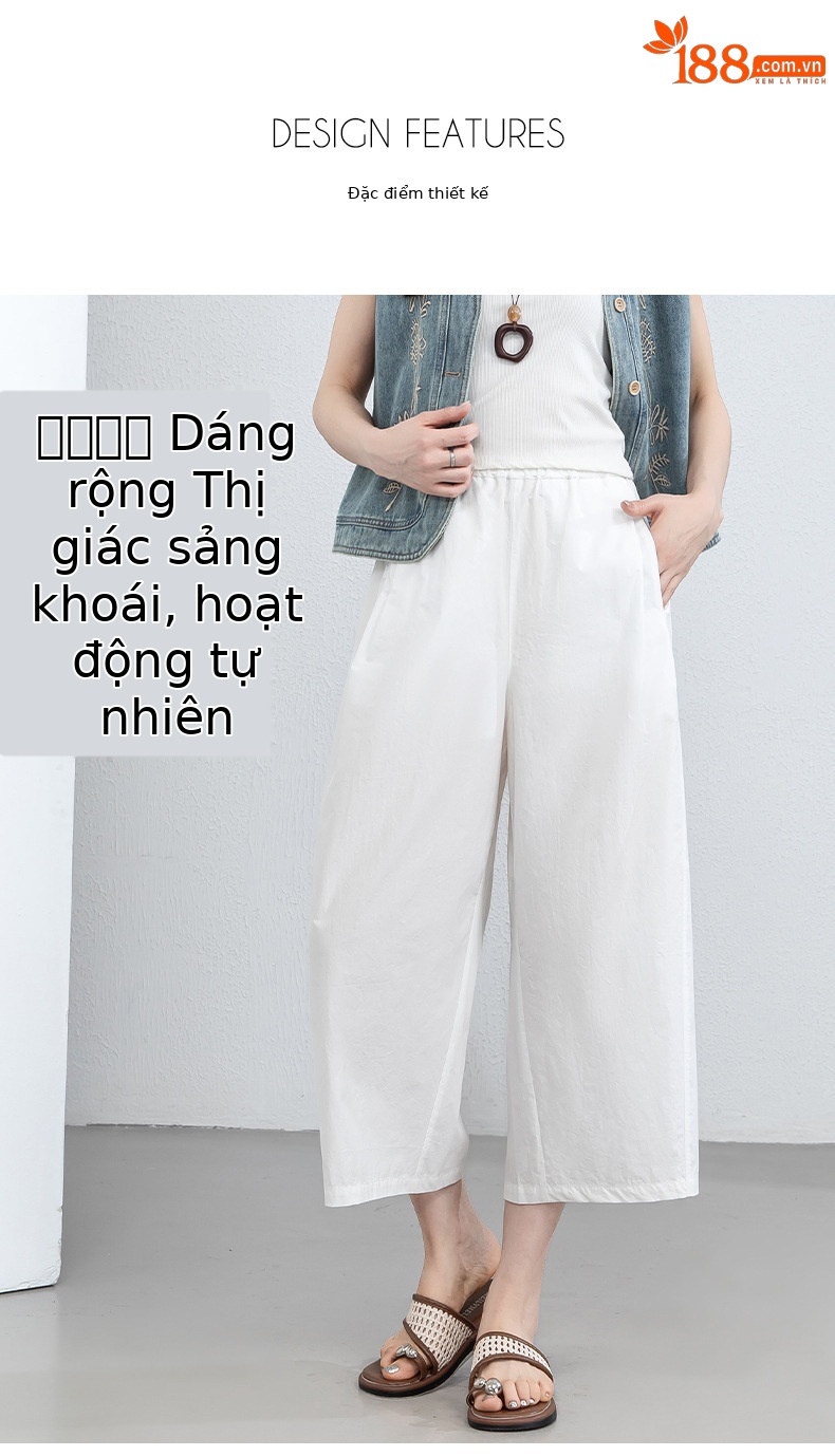 Quần jogger nam ống bong bóng dáng 7/8, chất liệu cotton thoáng khí, phong cách công sở dạo phố — màu xanh navy chi tiết 9