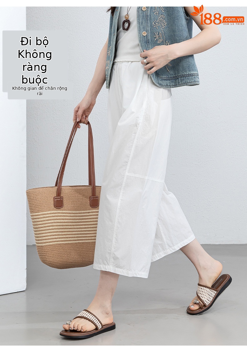 Quần jogger nam ống bong bóng dáng 7/8, chất liệu cotton thoáng khí, phong cách công sở dạo phố — màu xanh navy chi tiết 12