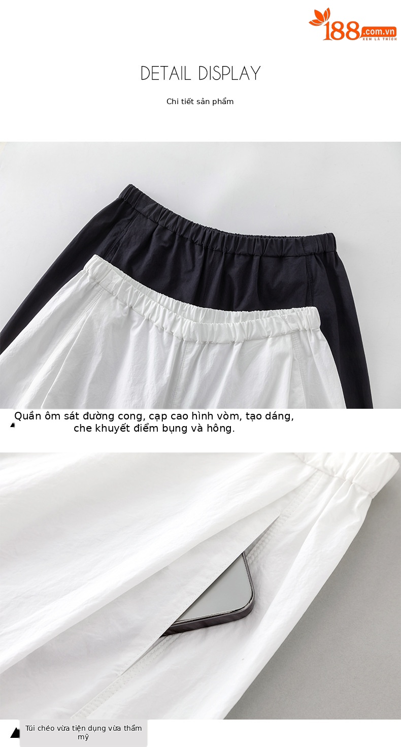 Quần jogger nam ống bong bóng dáng 7/8, chất liệu cotton thoáng khí, phong cách công sở dạo phố — màu xanh navy chi tiết 15