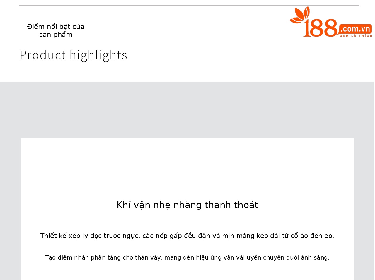 Đầm maxi nữ cổ tròn thắt lưng ren dáng dài — xanh lam chi tiết 7