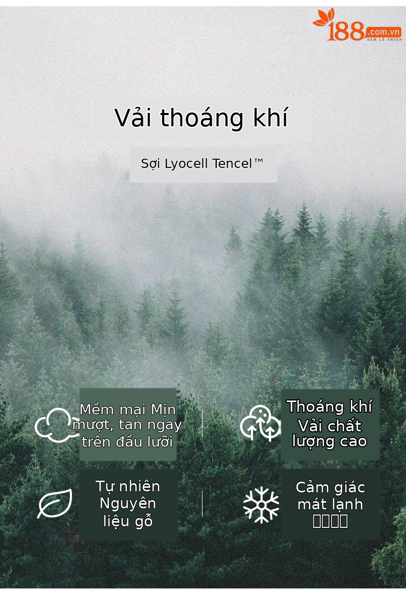 Quần culottes nữ ống rộng cạp chun co giãn, chất liệu Lyocell thoáng mát, dáng hoa tulip che khuyết điểm — màu đen chi tiết 4