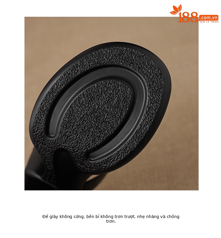Sandal cao gót nữ quai ngang hở mũi đế xuồng gót vuông 9 cm — màu nâu, màu đen, màu trắng ngà chi tiết 16