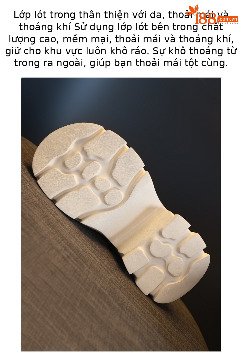 Giày lười nữ đế dày tăng chiều cao, mũi vuông thoáng khí, họa tiết chạm rỗng — màu đen, màu trắng ngà chi tiết 9
