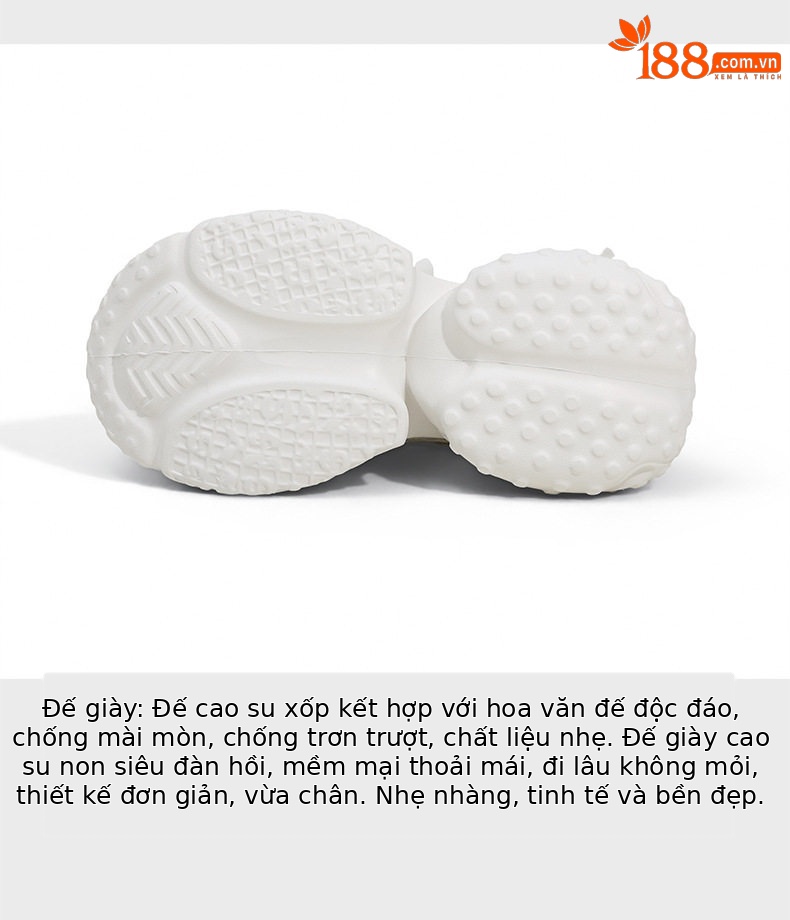 Giày cao gót nữ đế xuồng platform lưới thoáng khí, gót siêu cao 8cm, mũi tròn, dây buộc — Bạc, Trắng chi tiết 7
