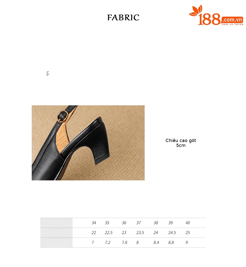 Sandal nữ mũi hở quai ngang gót thấp phong cách Hàn Quốc — đen chi tiết 3