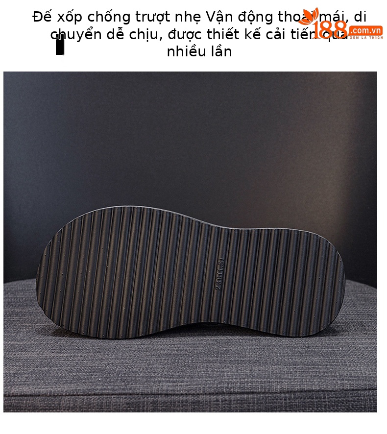 Dép sandal nữ xỏ ngón đế bệt đính khóa kim cương phong cách Hàn Quốc — 5077 vàng, 5077 đen chi tiết 9