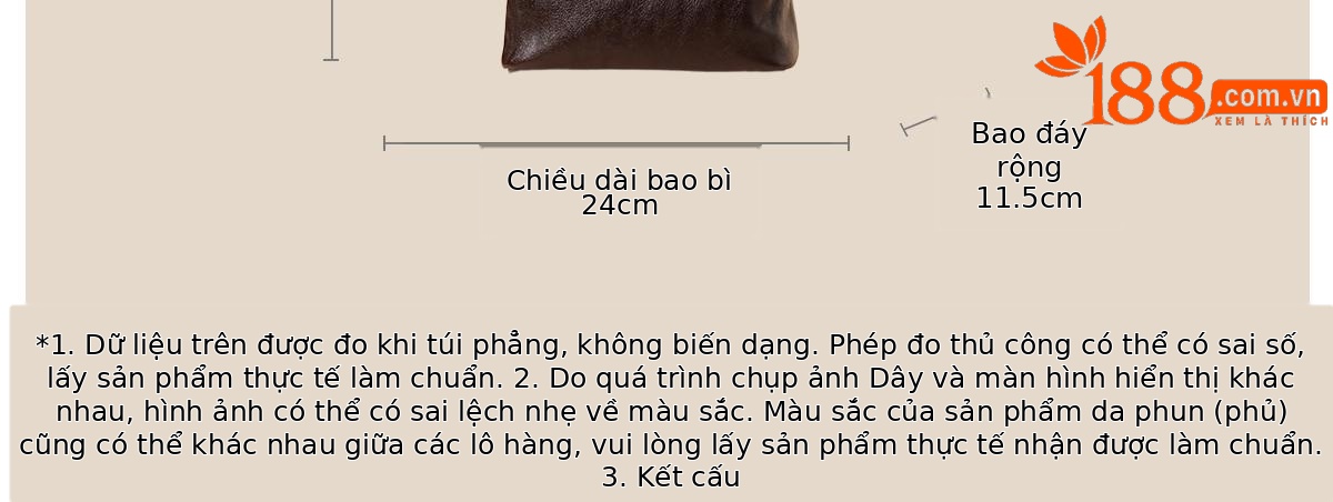 Túi đeo chéo nữ phong cách retro đơn giản, kiểu dáng ôm nách, phù hợp đi làm hằng ngày (24×11.5×17.5 cm) — Đen cổ điển chi tiết 4