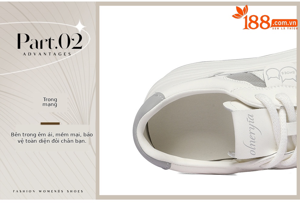 Giày sneaker nữ đế dày tăng chiều cao lưới thoáng mát mùa hè — 6128 mét tro, 6128 mét vuông chi tiết 6