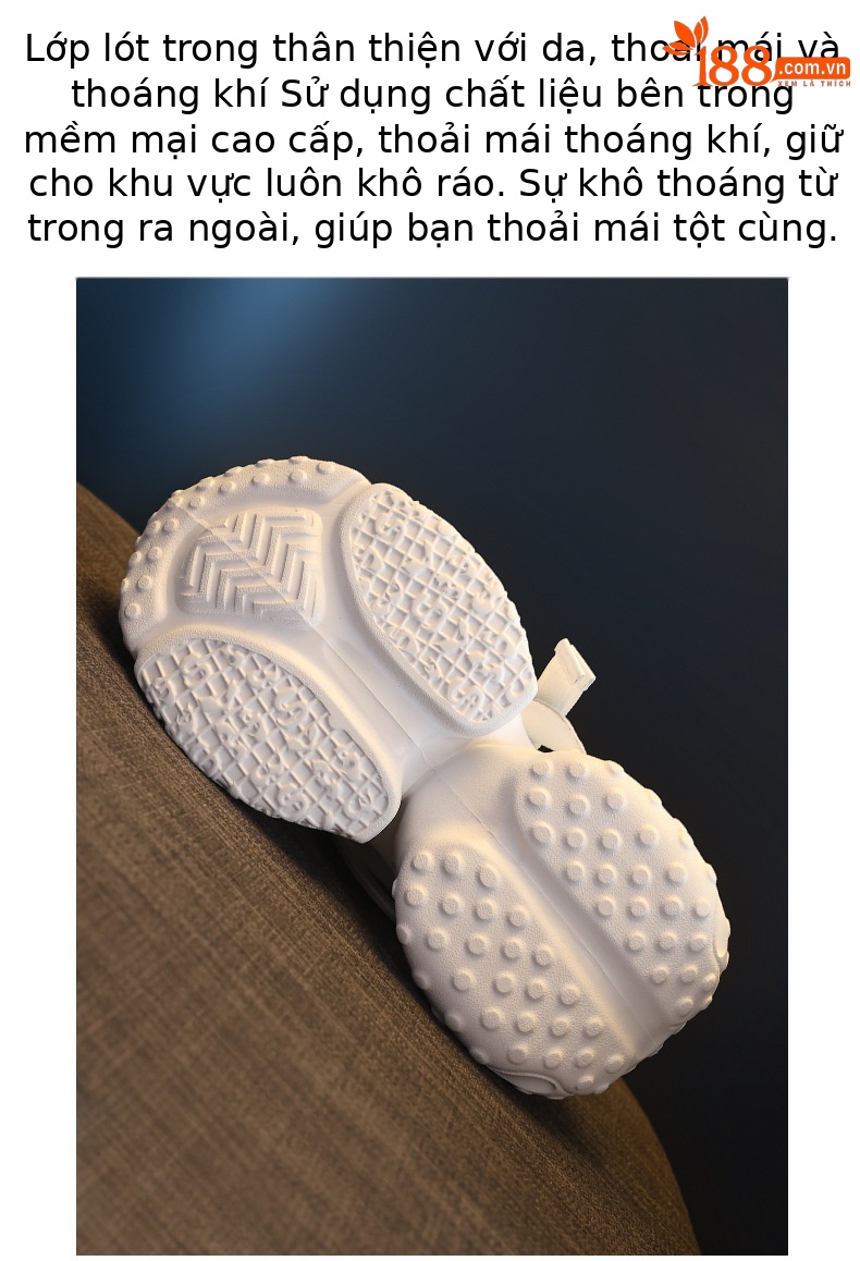Giày sneaker nữ đế dày tăng chiều cao, mặt lưới đính đá rhinestone — Màu sắc rực rỡ bạc chi tiết 8