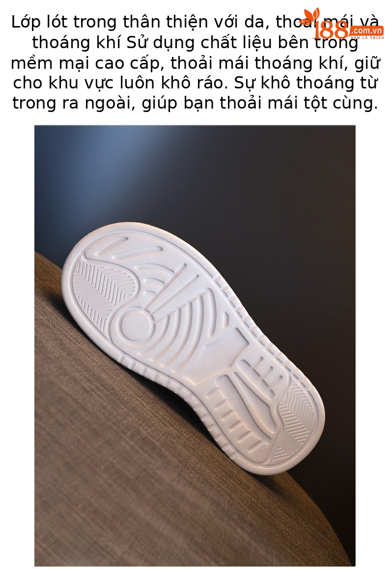 Giày sneaker nữ đế dày lưới thoáng khí phong cách bánh xốp trắng đa năng — Gỗ sồi Ash chi tiết 9
