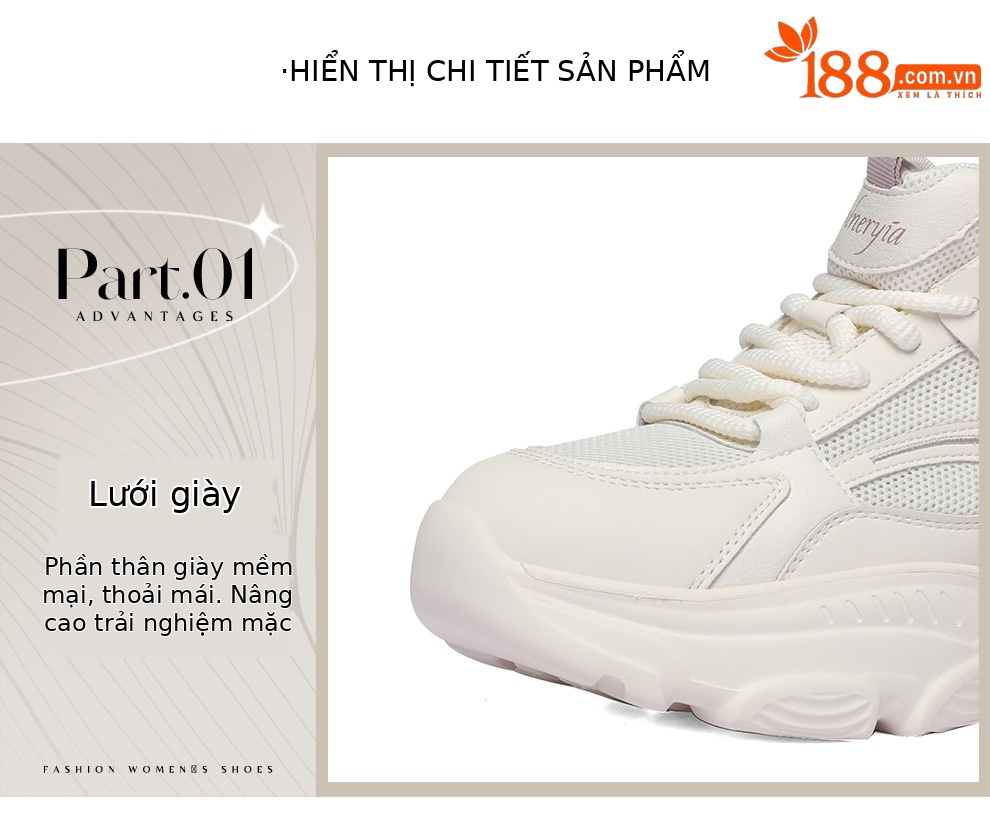 Giày sneaker nữ chunky đế dày lưới thoáng khí, tăng chiều cao nhẹ nhàng — 6148m trà sữa, 6148 mét tím chi tiết 6
