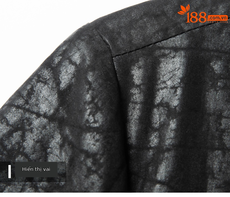 Áo sơ mi nam ngắn tay cổ đứng chất lụa mulberry mềm mại, phong cách quốc gia — Đen 26A183 chi tiết 13