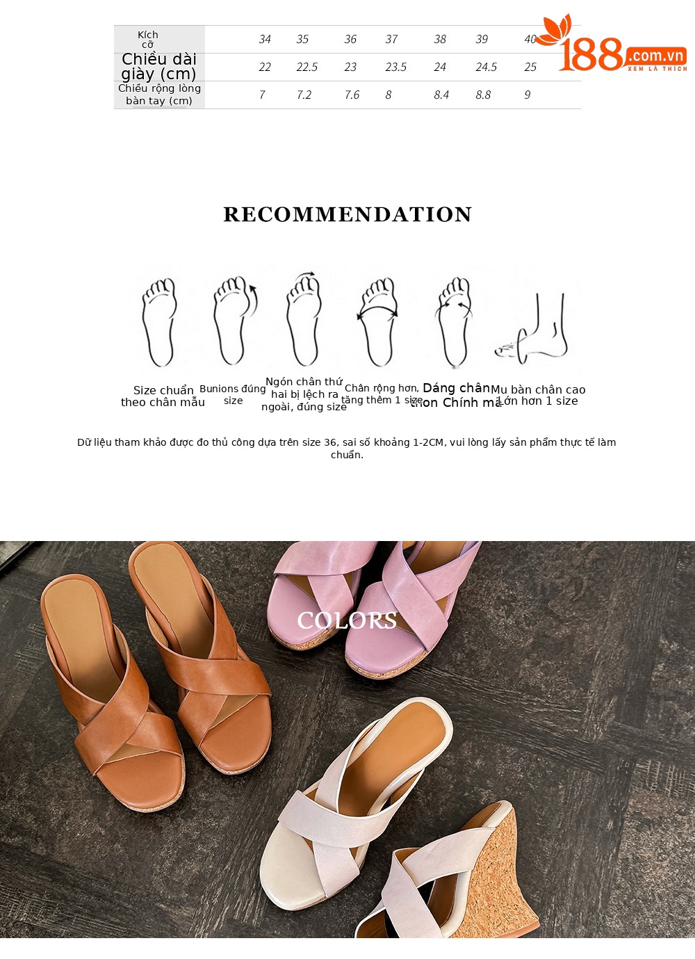 Sandal cao gót nữ quai chéo hở mũi đế xuồng tăng chiều cao — màu nâu, Hồng tím, màu trắng ngà chi tiết 3