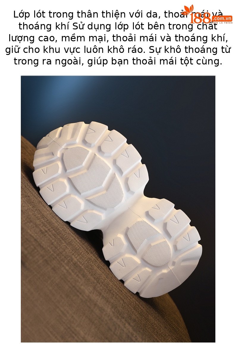 Giày sneaker nữ đế dày tăng chiều cao phong cách Hàn Quốc mùa hè 2026 — màu sắc, màu trắng chi tiết 9
